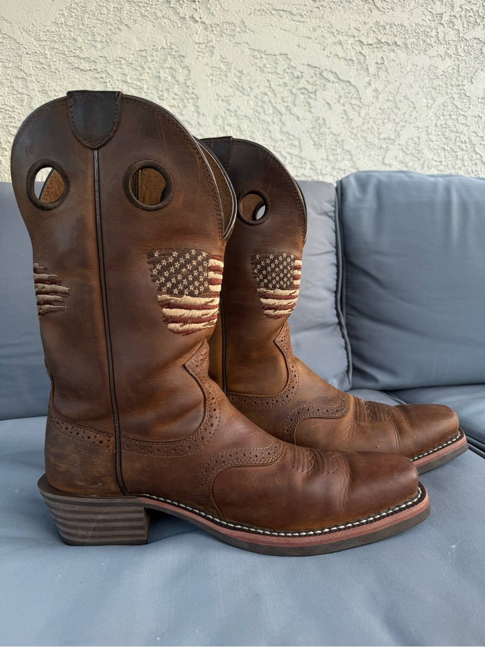 Ariat Men's Roughstock Patriot
Western Boot